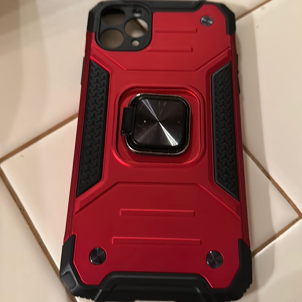 iPhone 11 max cover with kickstand. $20